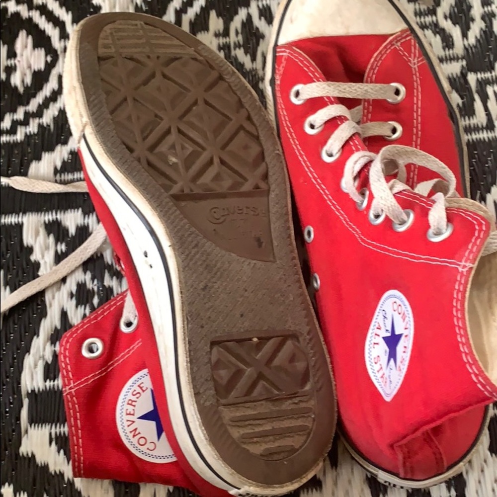 Red Converse - Picture 5 of 5